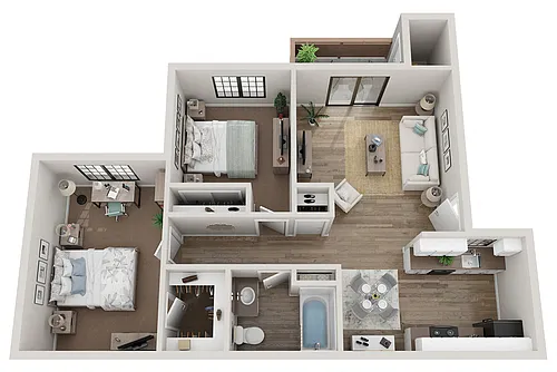 Floor plan Mulberry