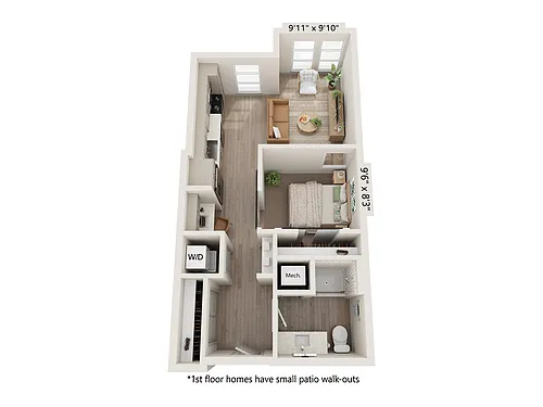 Floor plan E1