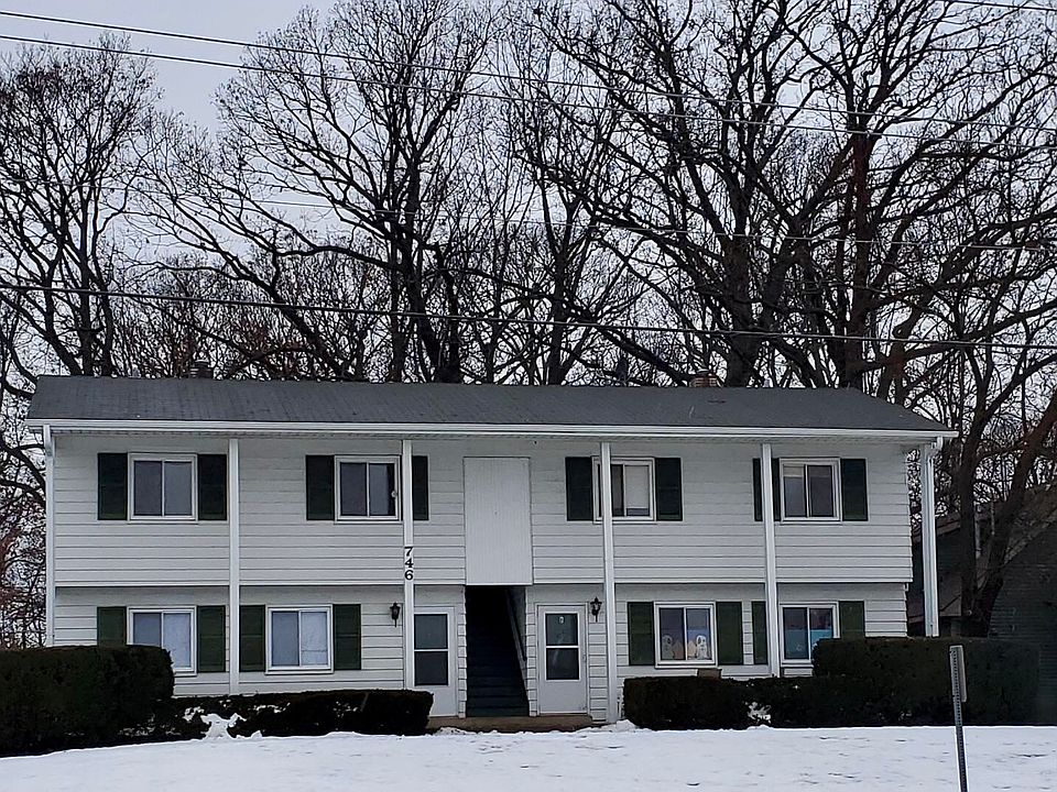 Front of apartment from route 83.