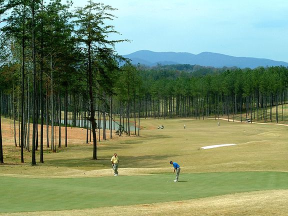 Denis Griffith's designed golf course with great mountain views!