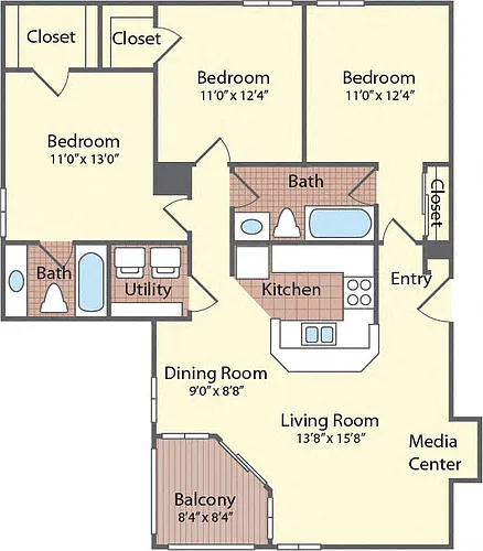 Floor plan Florence