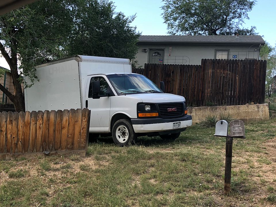 Front of the house. Since this photo was taken the off-street parking has been rocked and there is room for tenant and guests to park.