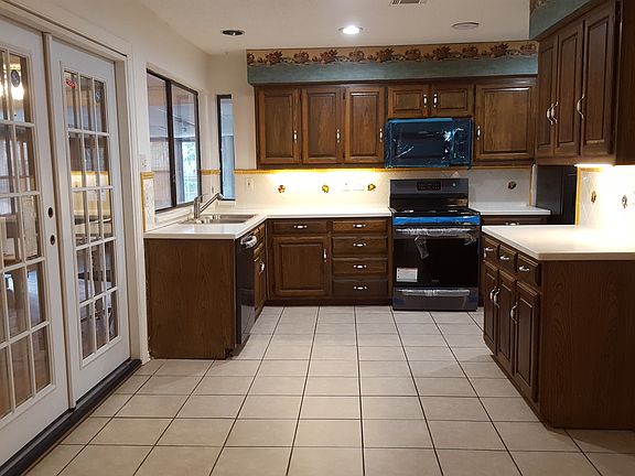 Kitchen with new appliances
