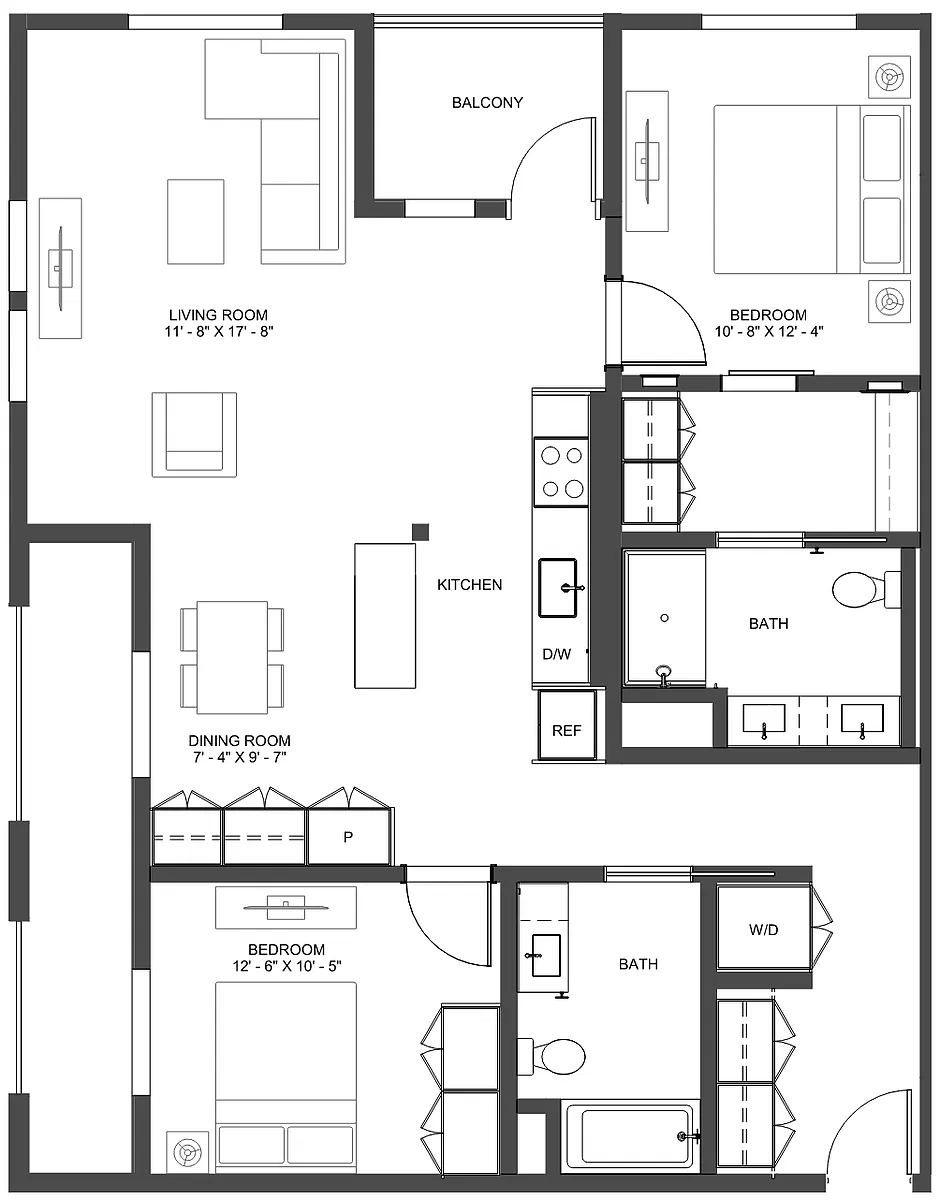Floor plan B50