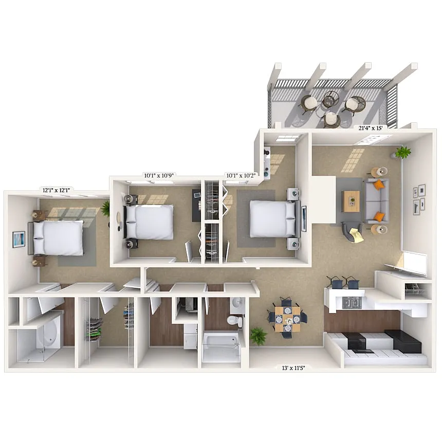 Floor plan 32A