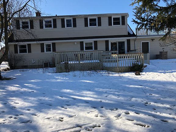 back of house large deck