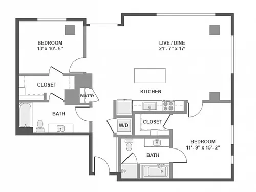 Floor plan C6b