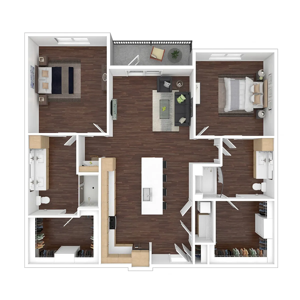 Floor plan B3