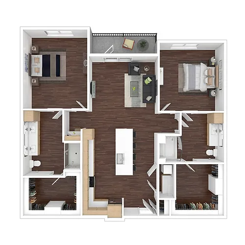 Floor plan B3