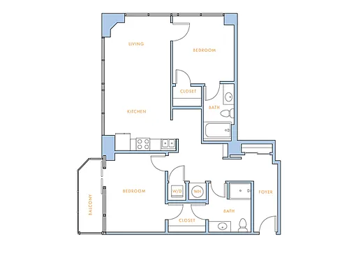 Floor plan A1 (East)