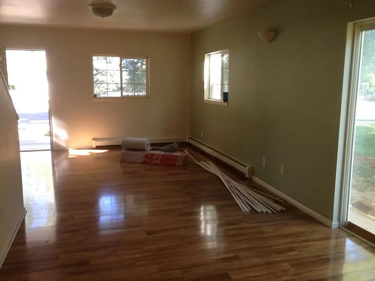 Living room to front door