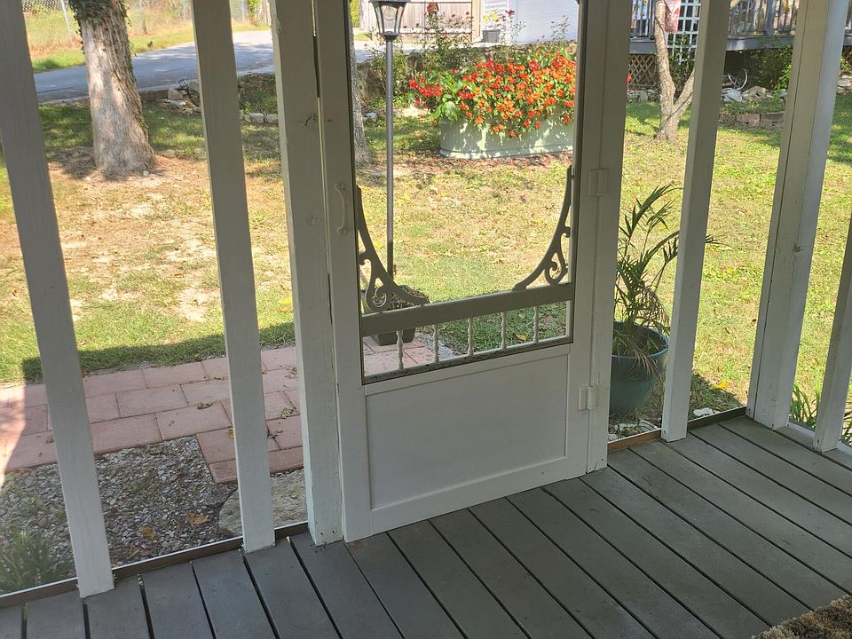 Screened front porch