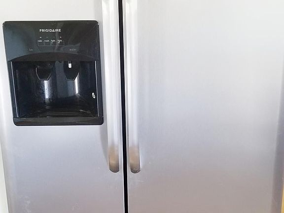 This is your stainless refrigerator/freezer - indicative of 