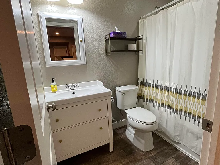 Basement bathroom