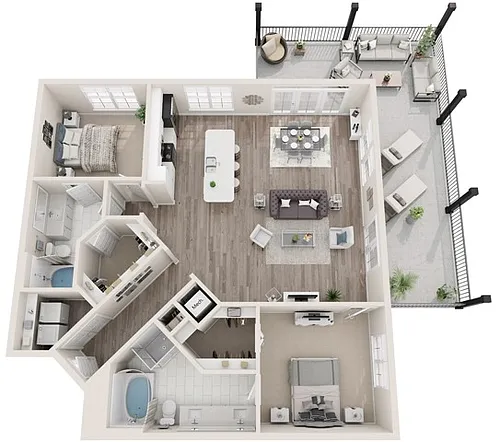 Floor plan The Dominion