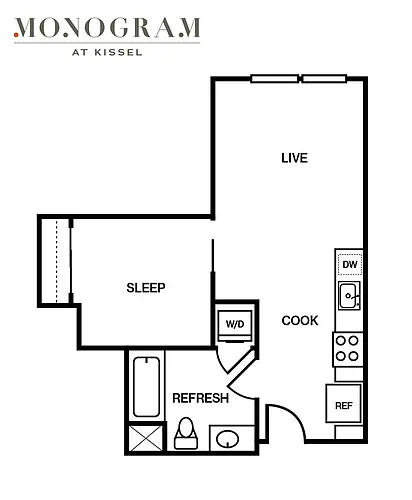 Floor plan 1B