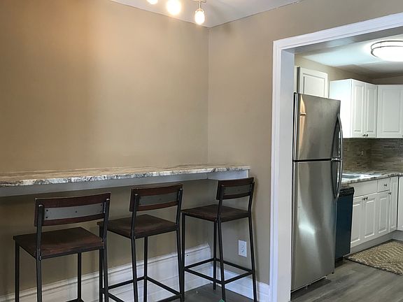 Bar area connected to kitche