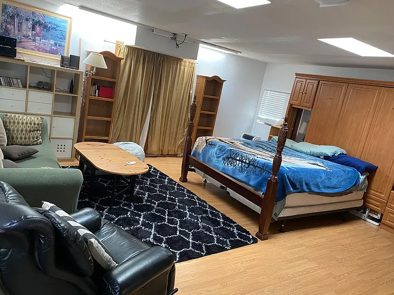 Main bedroom (has very large tv).