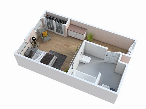 Floor plan Studio
