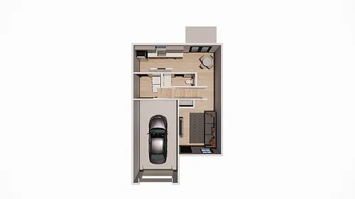 Floor plan The Summit - 3 Bed Townhome