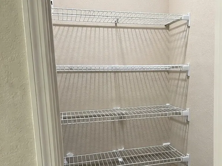 Master towel closet