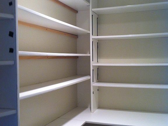 large walk-in pantry