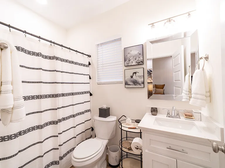 Example of cottage decorated. 316 Palm Street is being rented unfurnished.