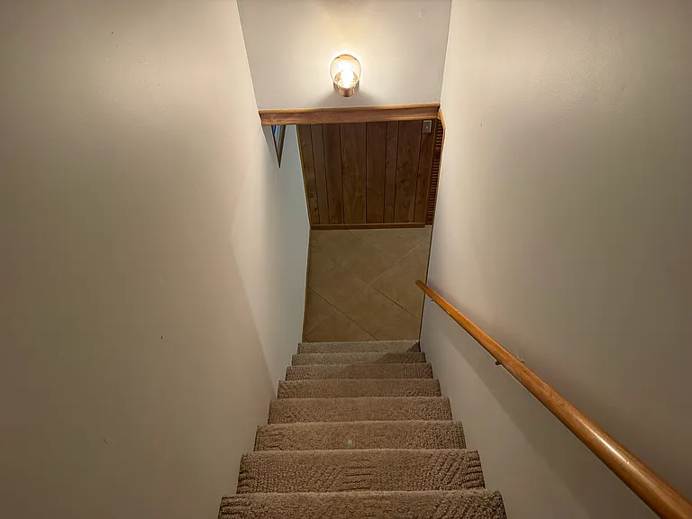 Basement stairwall