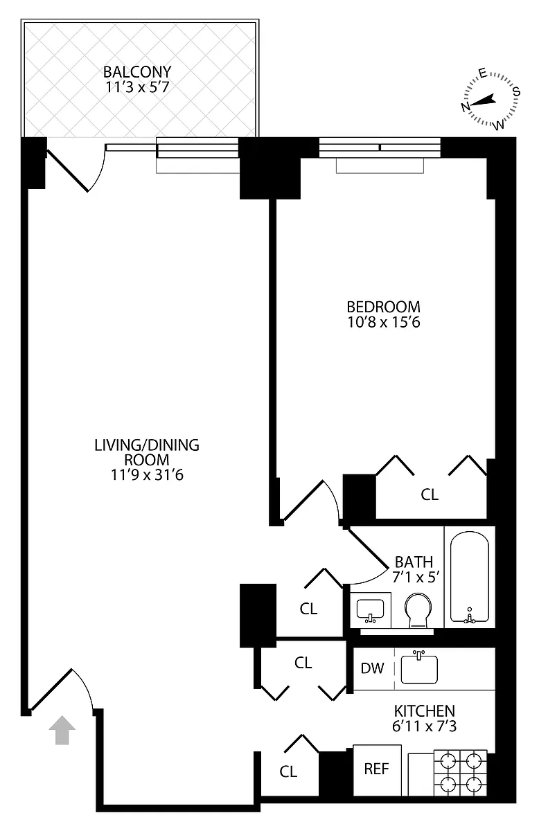 Building Photo - 230 W 55th St #7F