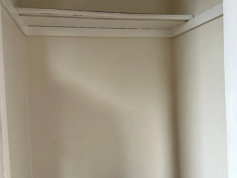 Bedroom #1 - large walk in closet. Hard to find in a historic home!