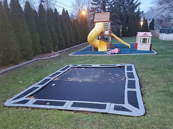Inground Trampoline.