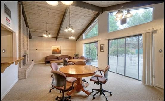 club house with a kitchen for your own party with a BIG swimming pool outside