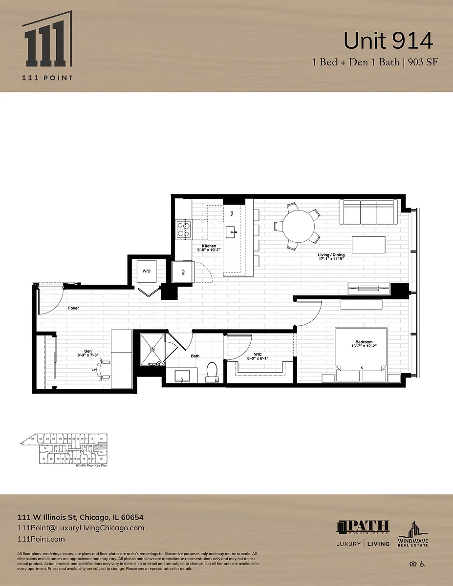 Floor plan 914