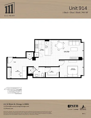 Floor plan 914