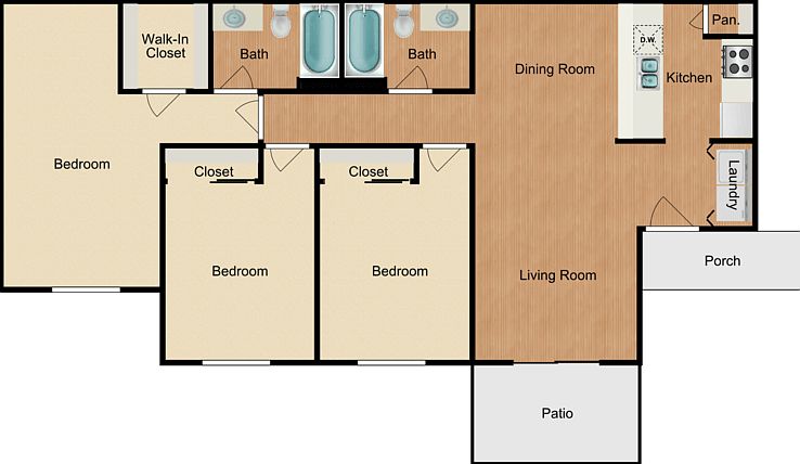 2nd image of 3200 Federal Rd APT 134