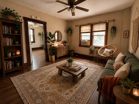 Living room, concept of furniture