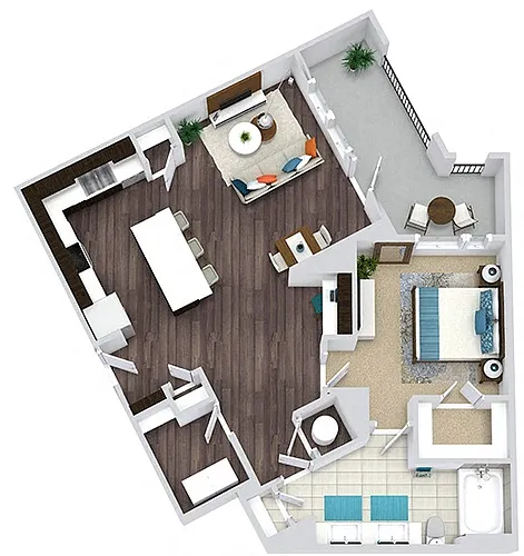 Floor plan Malone