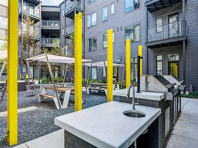 Outdoor Cabanas and Grill Stations