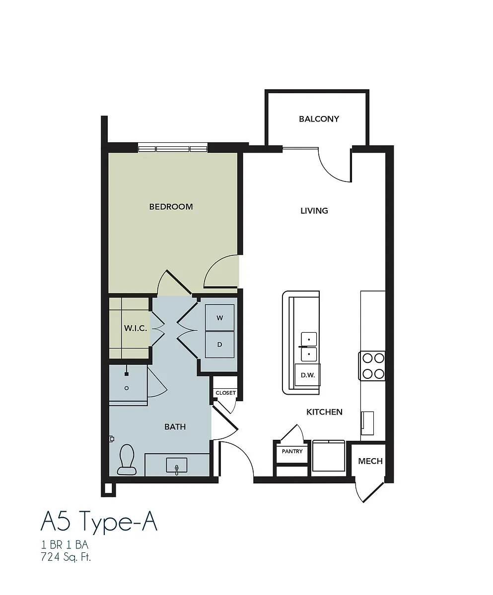 Floor plan A5A