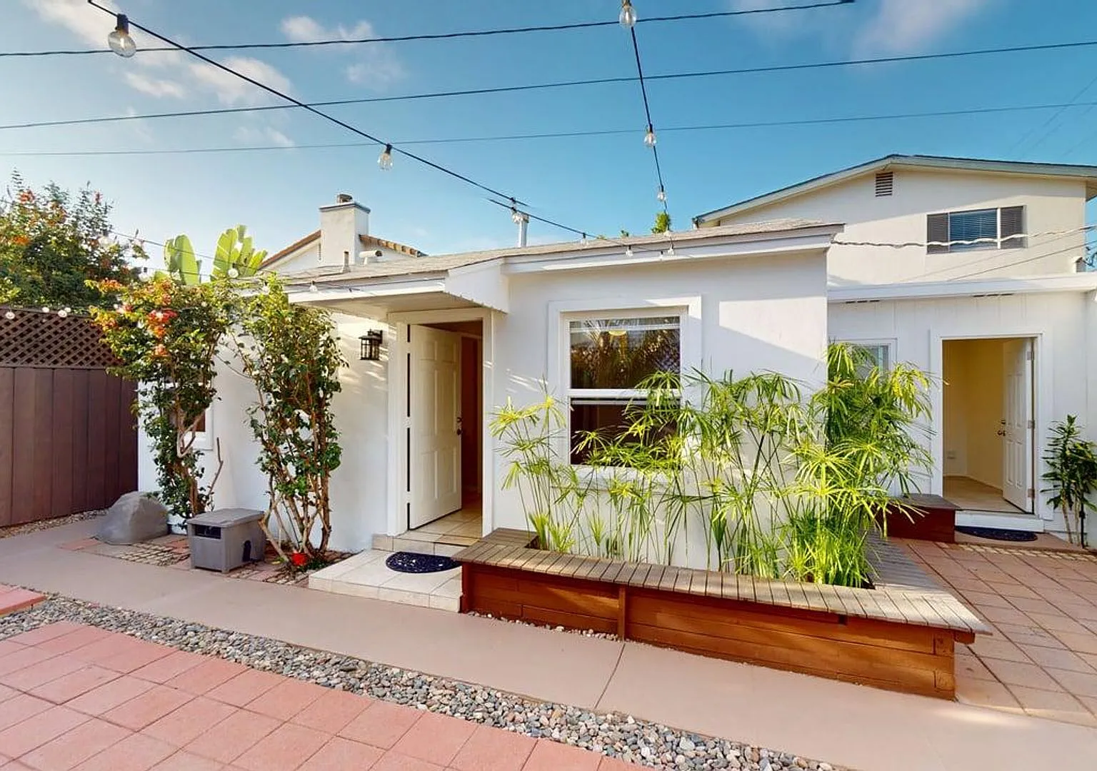 Rare and Private Coronado Back House with Expansive Patio plus Casita — Photo 1