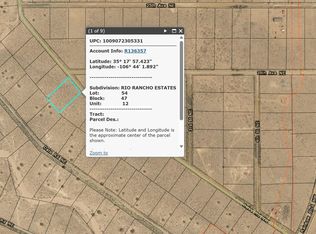 Balso Road Northwest NW, Rio Rancho, NM 87144