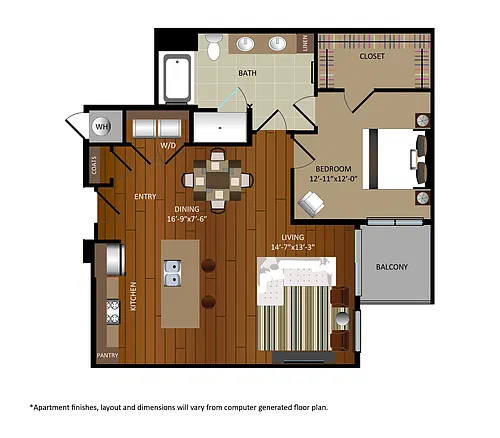 Floor plan A63