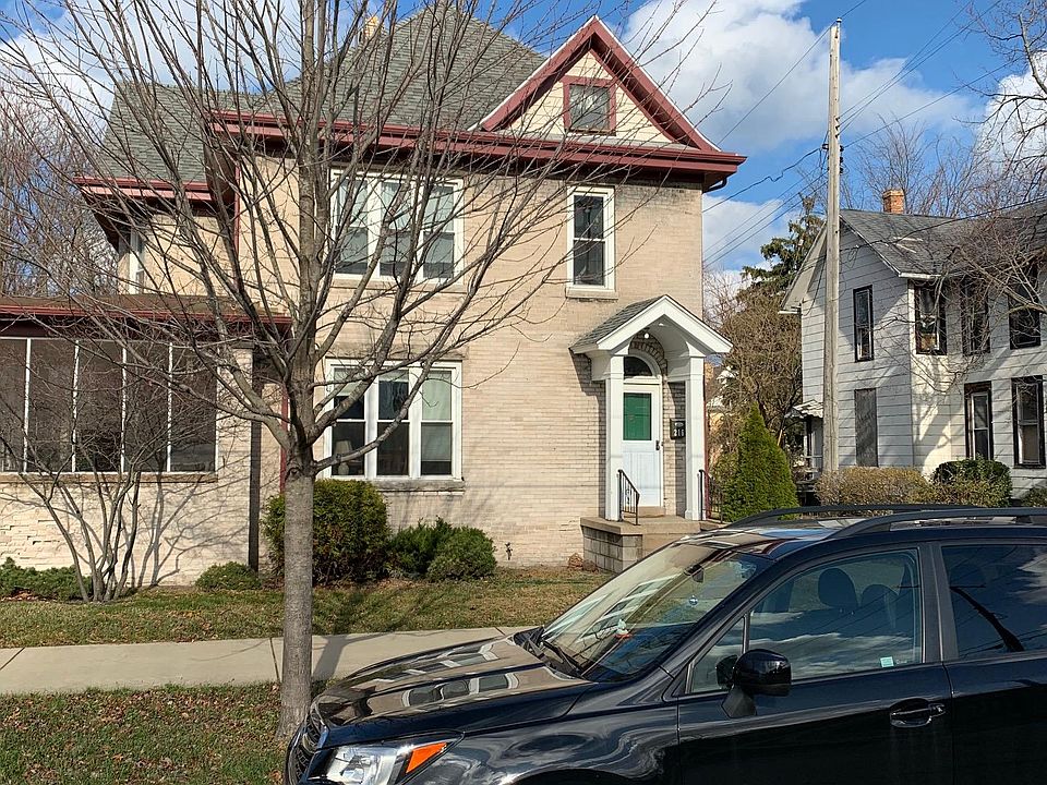 Front entrance to second floor apartment