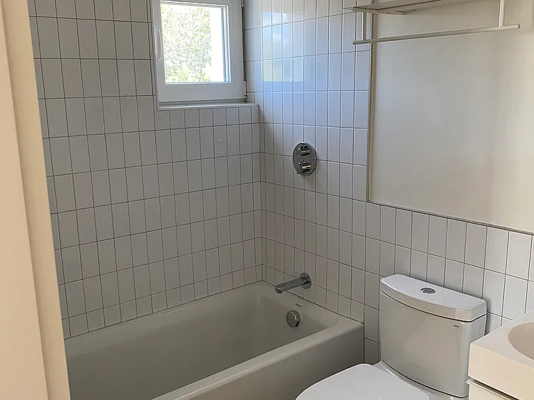 Deep tub and shower in second full bath.