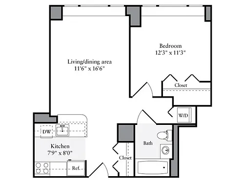 Floor plan 612