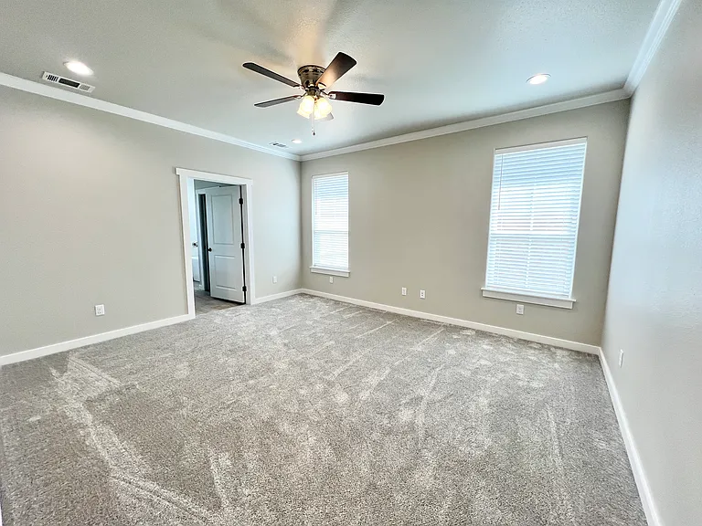 Large primary suite