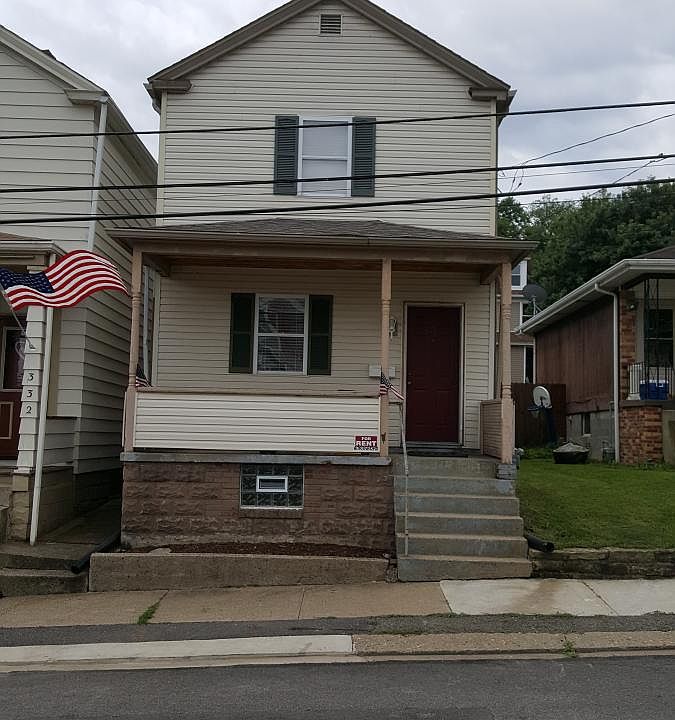 Outside front