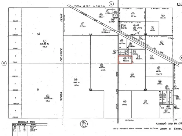000-000 Duck Lake Rd, Wendel, CA 96136