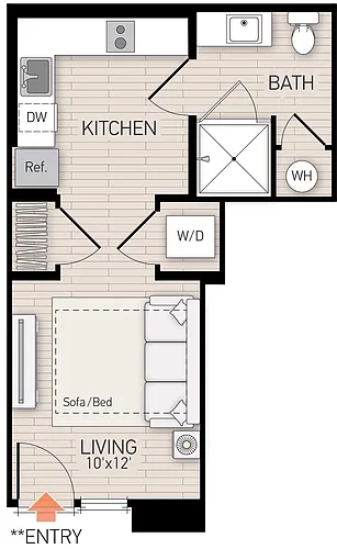 Floor plan Del Rey - Plan 104