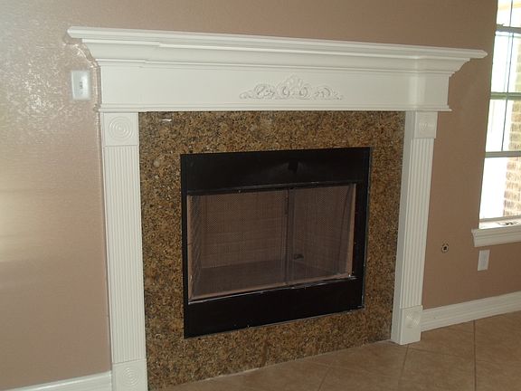 Granite Fireplace